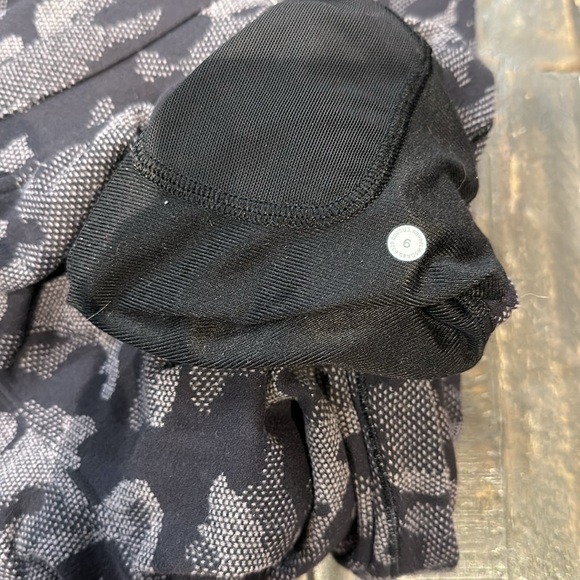 Lululemon Ready To Rulu Jogger Black Lunar Rock Heritage Camo Jacquard Size 6 - Picture 8 of 8